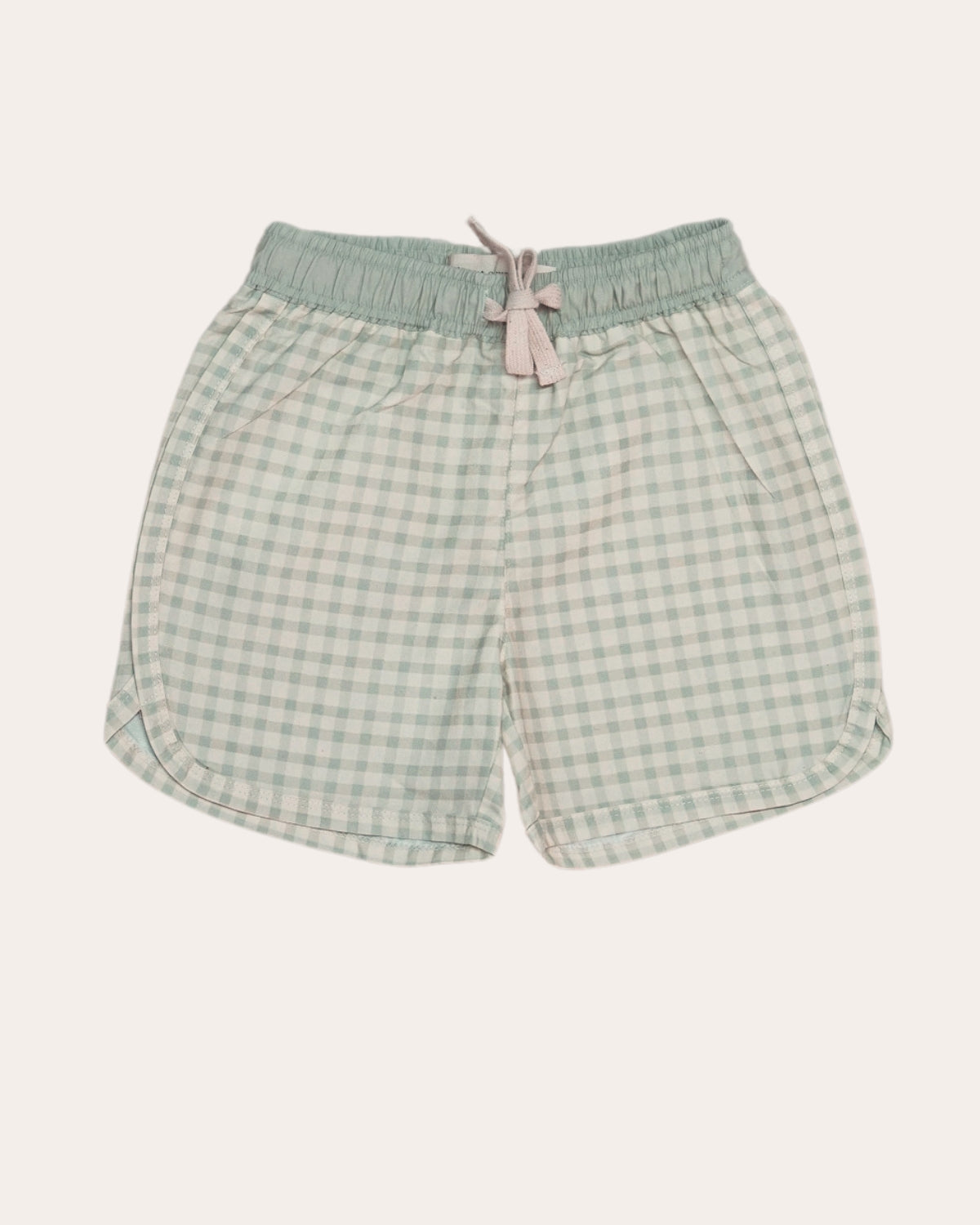 Vintage gingham boardshort