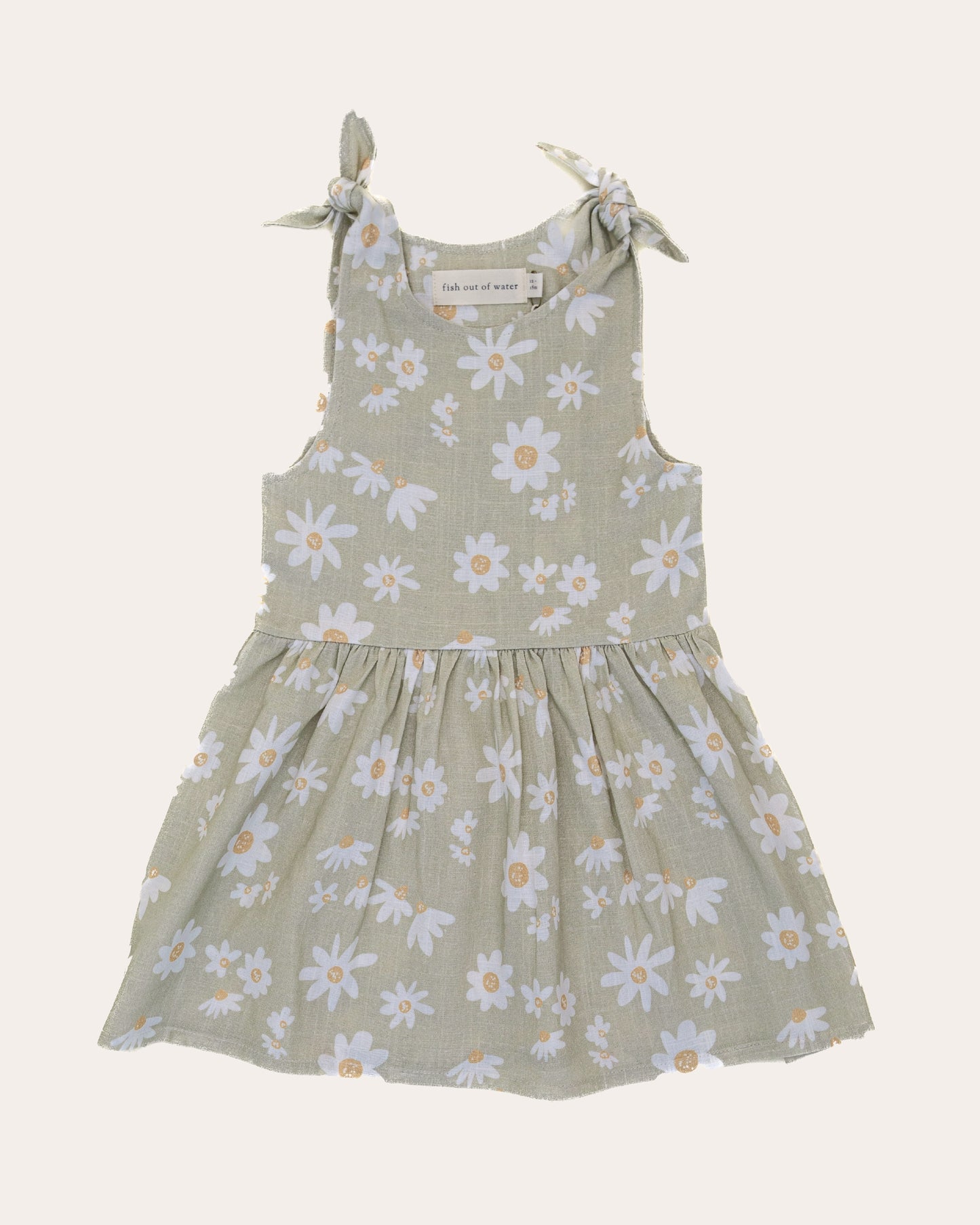 Sagey Daisy Shoulder Tie Dress