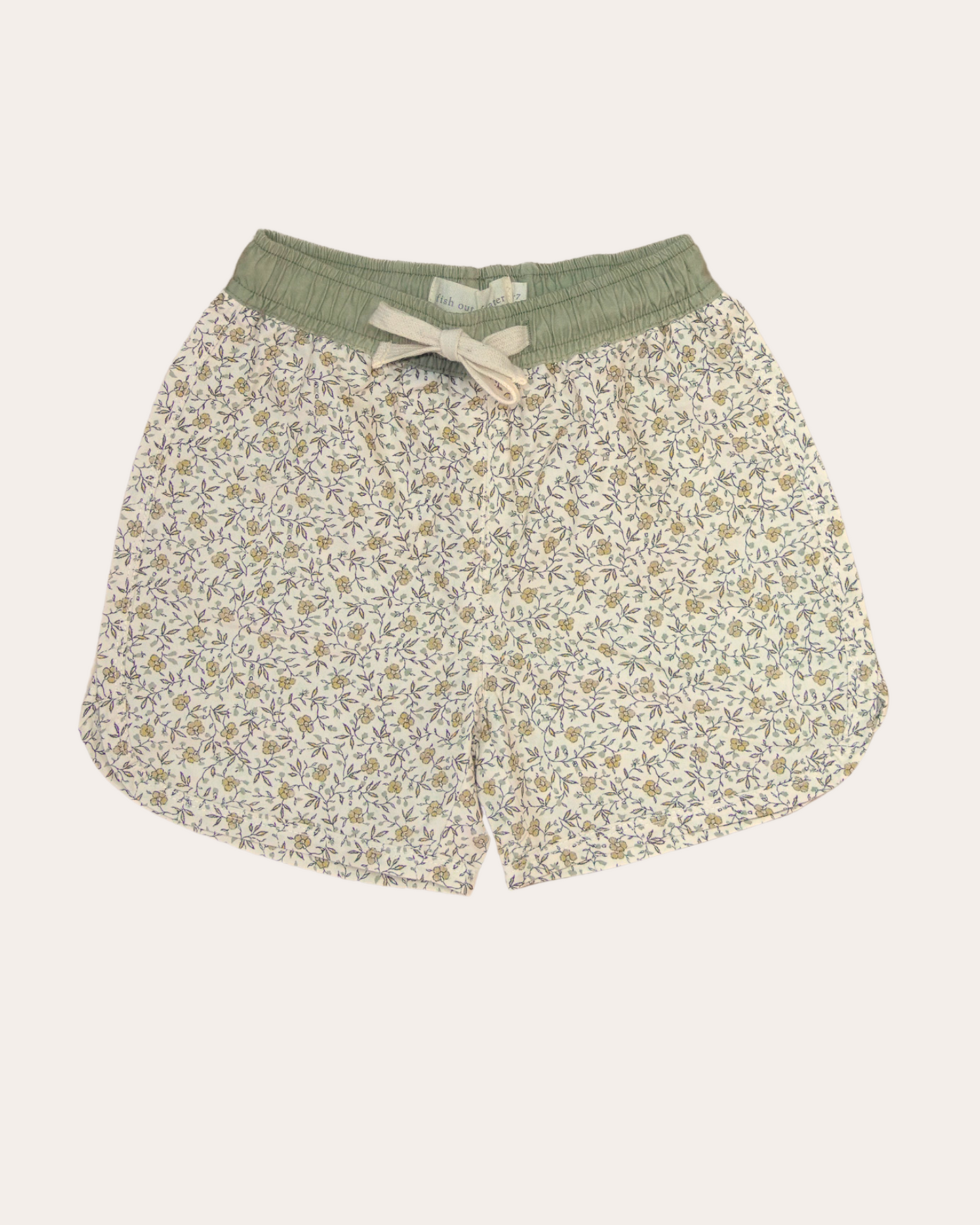 Creamy Floral boardshort