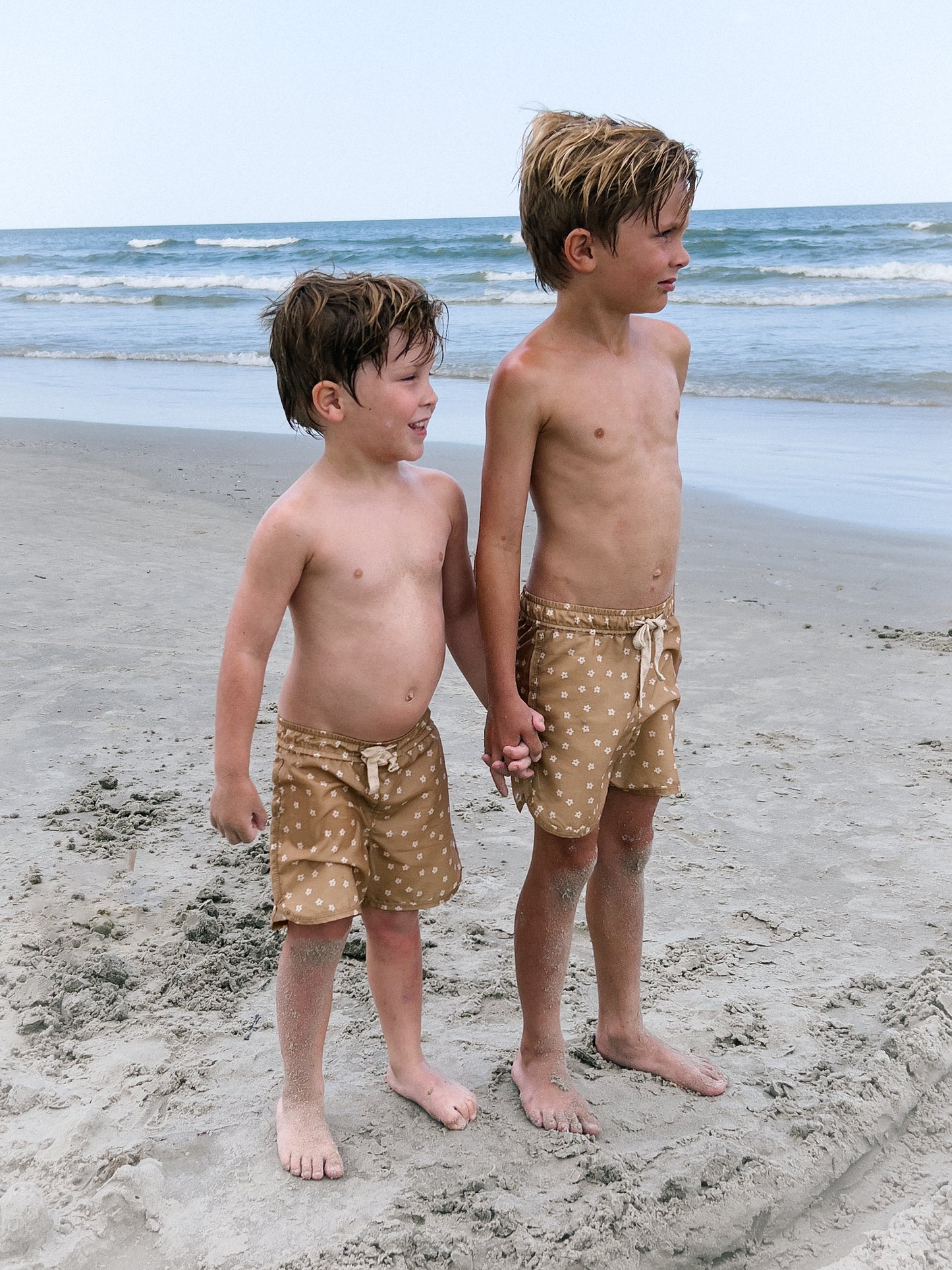 Suntan Floral Boardshort