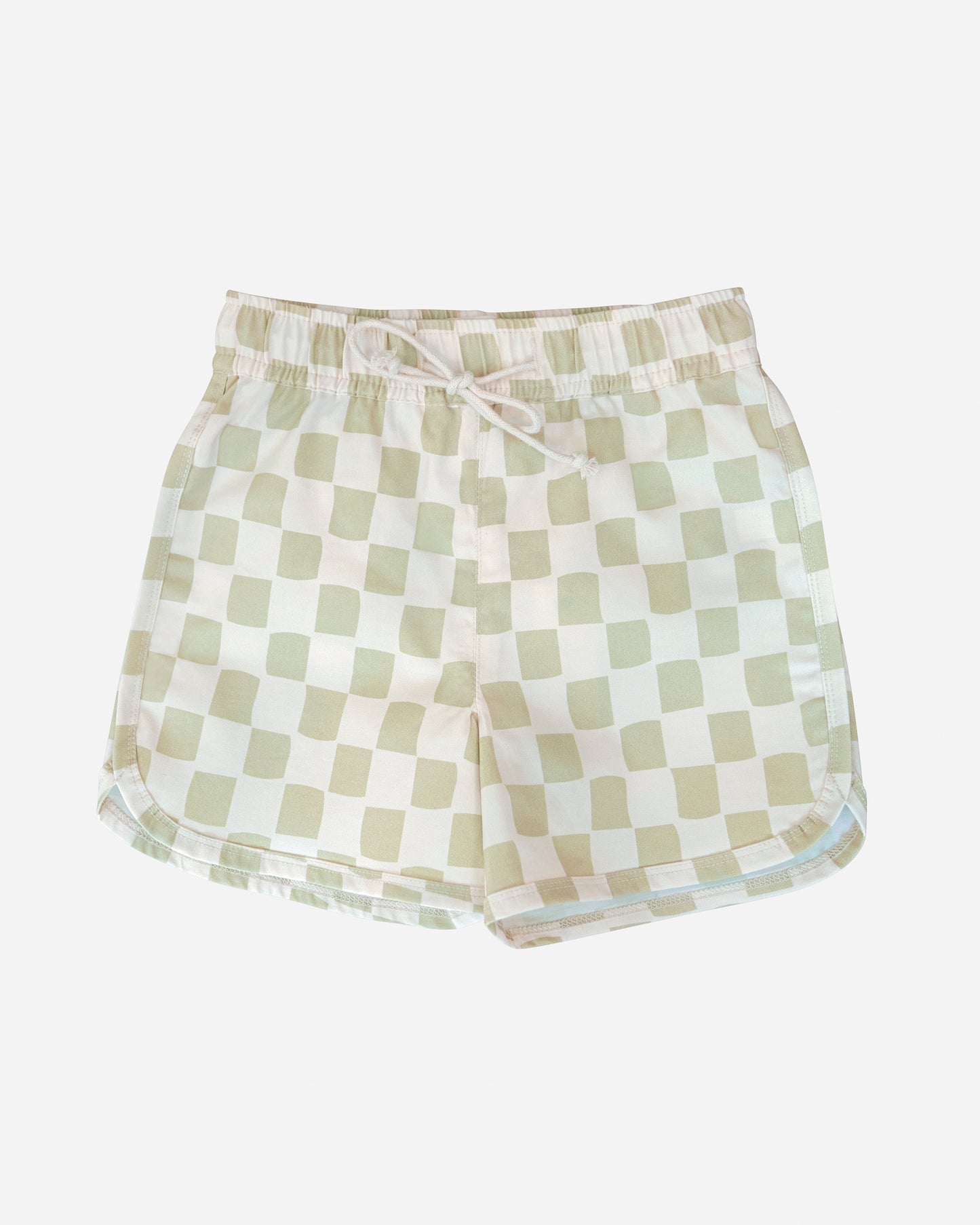 Pistachio Checker Boardshort