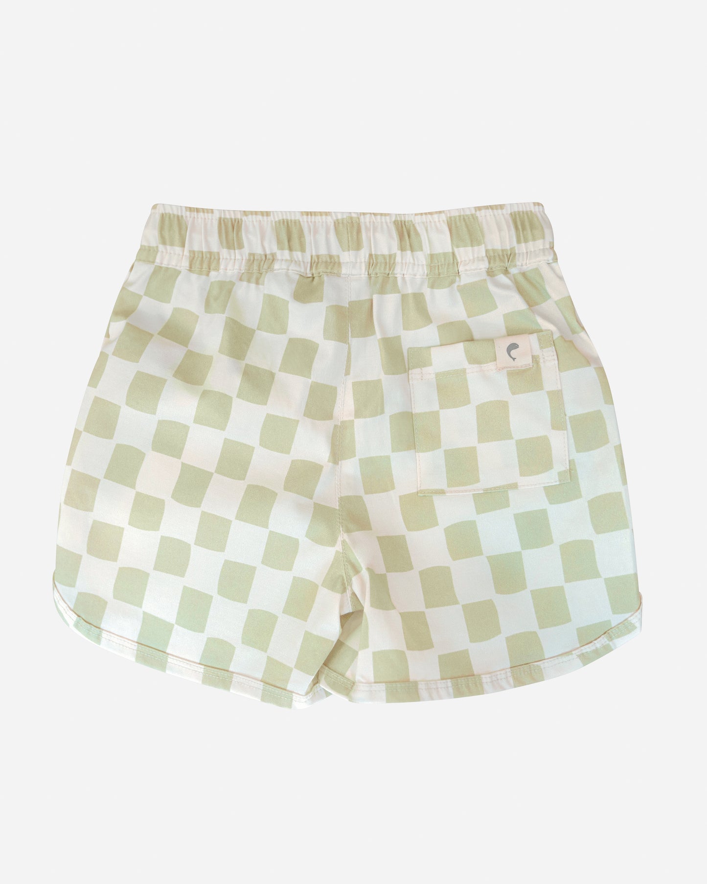 Pistachio Checker Boardshort