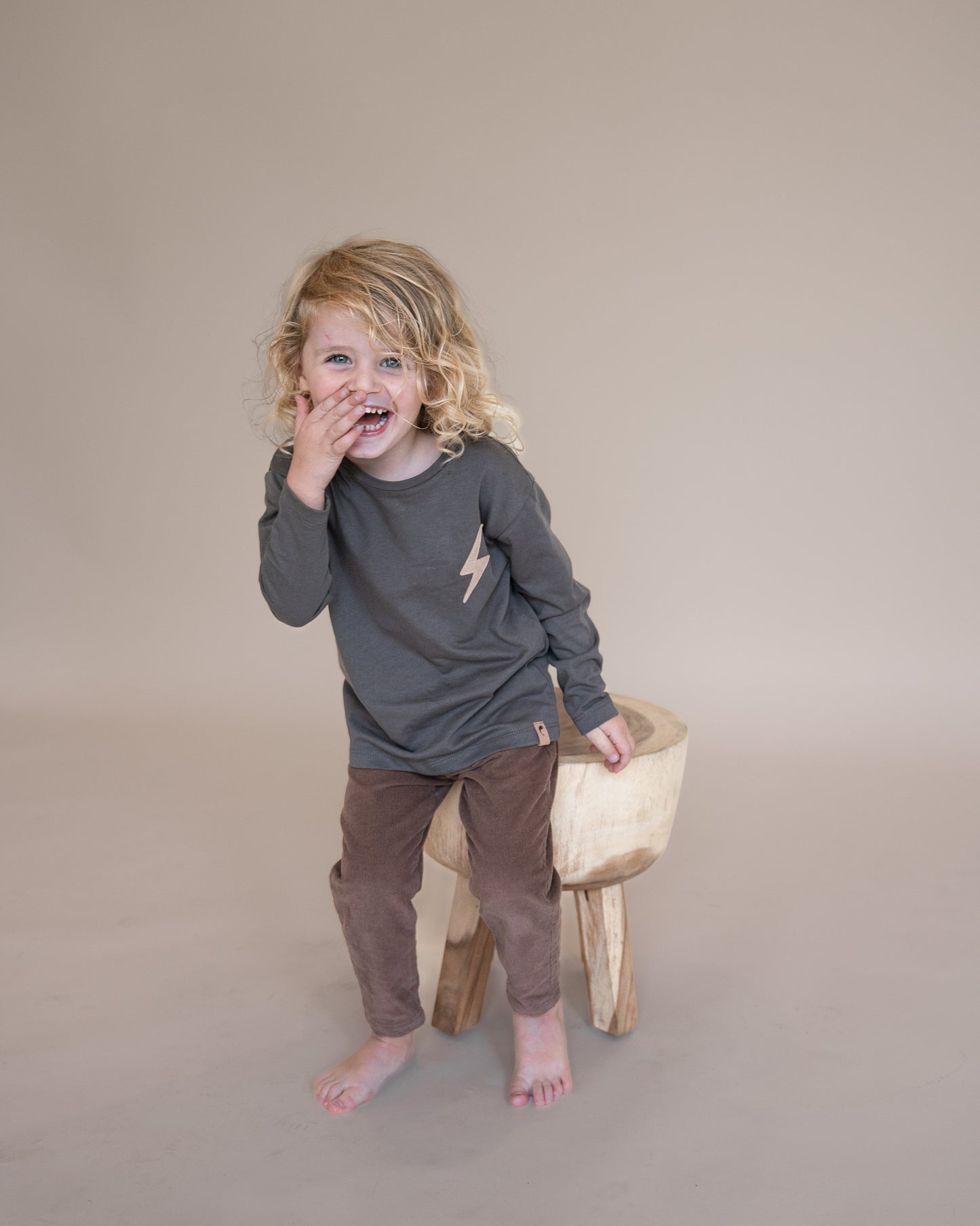 Bolt Patch Long Sleeve Tee
