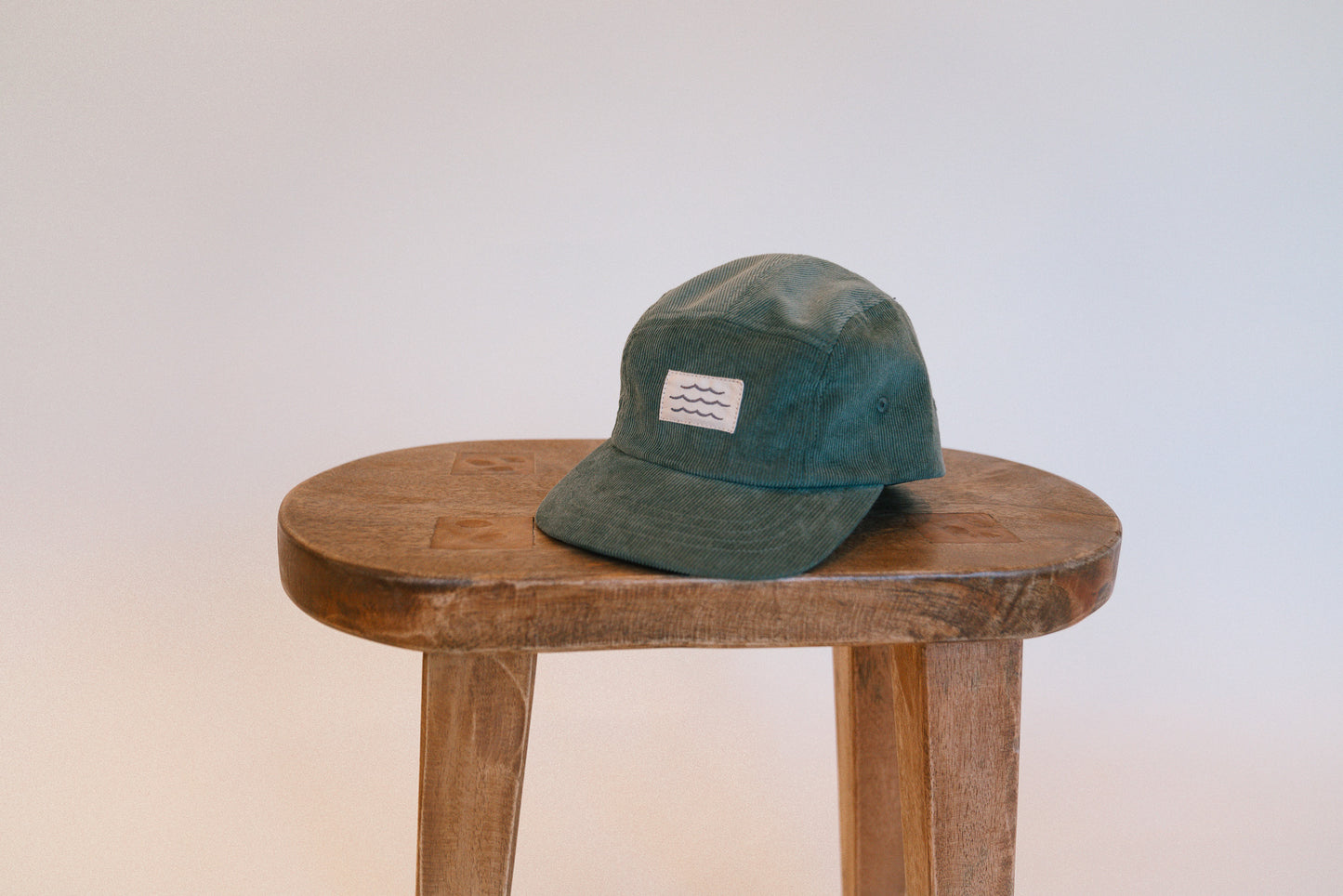 Pine Tree Ripple 5-panel corduroy hat