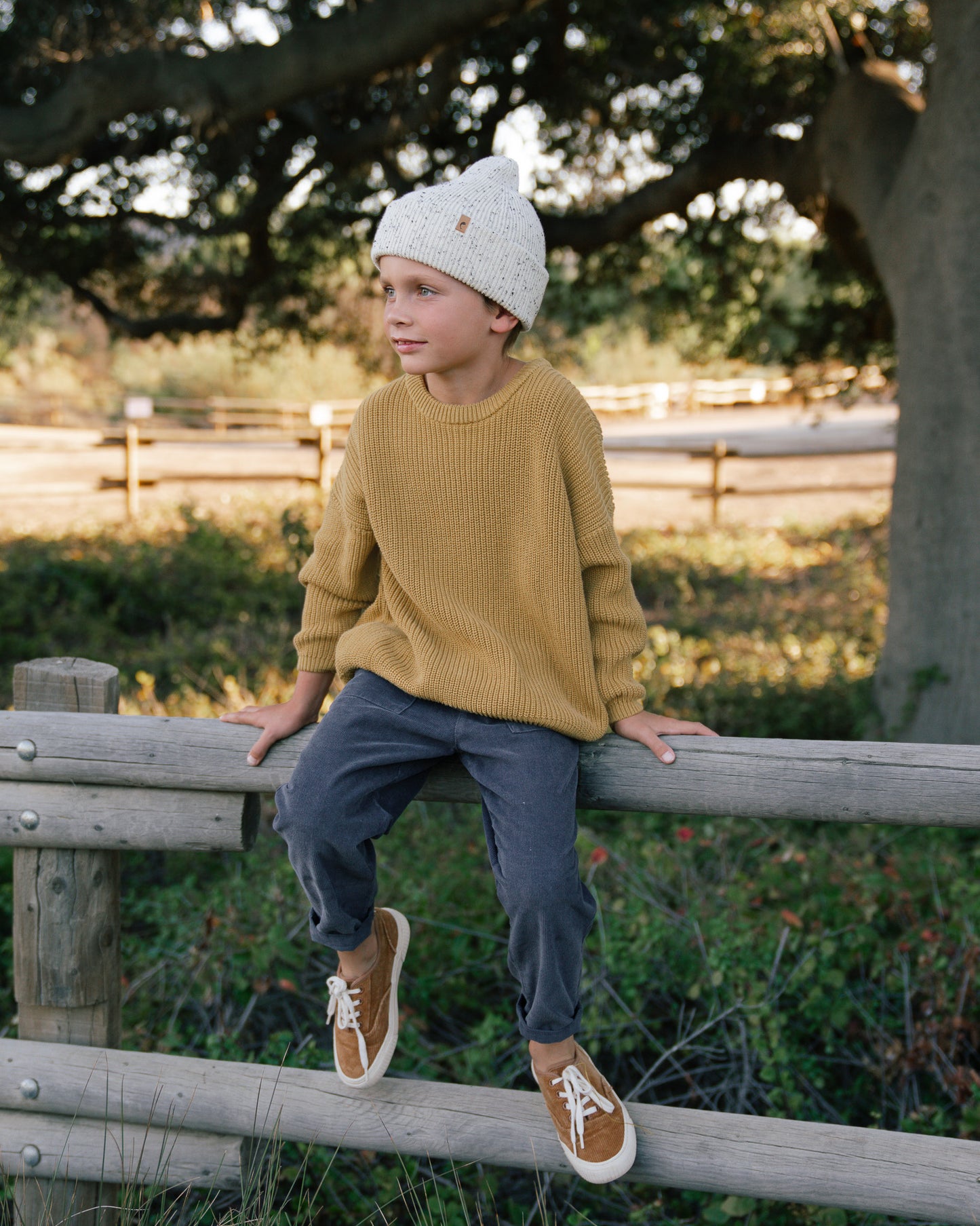 Wintry Speckled Beanie