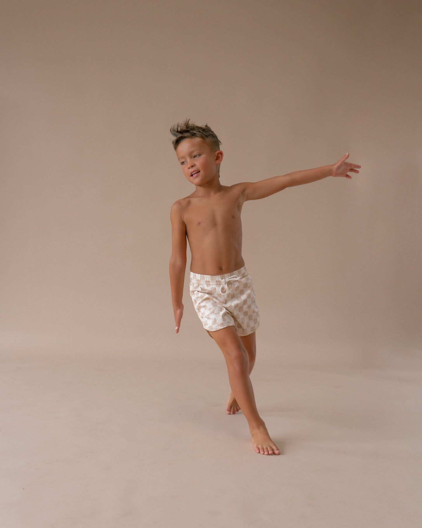 Sandy Checker Boardshort