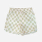 Pistachio Checker Boardshort